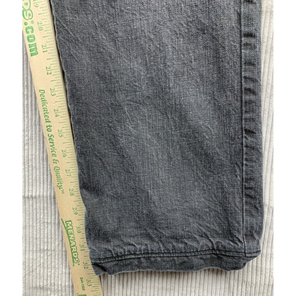 Sean John Denim Jeans Men's Size 38 Black Holiday 2009 Side Zip 100% Cotton Rare - Picture 6 of 16